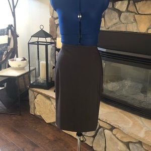 Chocolate Pencil Skirt
